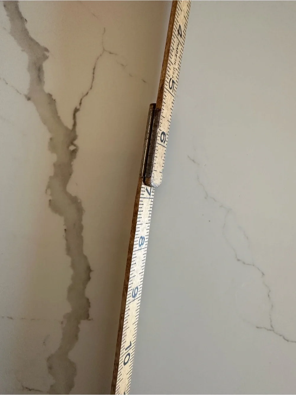 Vintage Royal  Folding Wooden Ruler  72”